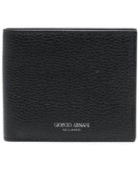 Giorgio Armani - Bifold Leather Wallet - Lyst