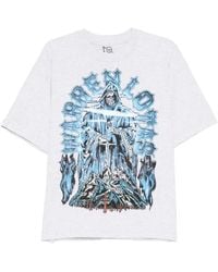 Warren Lotas - Graphic-Print T-Shirt - Lyst