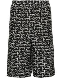 Burberry - B Elasticated-Waistband Silk Shorts - Lyst