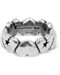 Twojeys - Heart Star Ring - Lyst