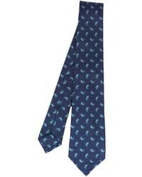 Kiton - Paisley-Pattern Tie - Lyst