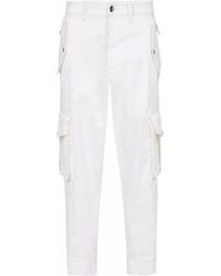 Balmain - Tapered Leg Cargo Jeans - Lyst