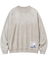 Maison Mihara Yasuhiro - Sun-Faded Like Distressed Sweatshirt - Lyst