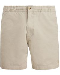 Polo Ralph Lauren - Logo-Embroidered Elasticated-Waist Shorts - Lyst