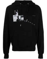HELIOT EMIL - Graphic-Print Hoodie - Lyst