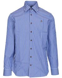 Vivienne Westwood - Striped Buttoned Shirt - Lyst