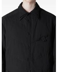 Yohji Yamamoto - Collar-Detail Shirt Jacket - Lyst