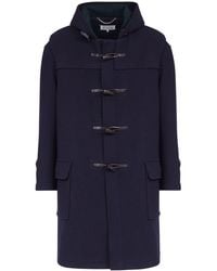 Maison Margiela - Wool Coat With Hood - Lyst