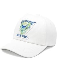 CASABLANCA - The Art Of The Serve Baseball Cap - Lyst