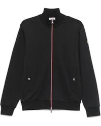 Moncler - Trimmed Cotton Sweatshirt - Lyst