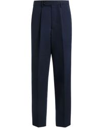 Bally - Pleated Trousers - Lyst