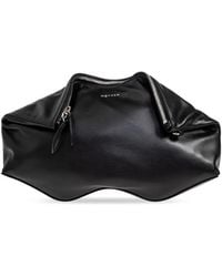 McQueen - Zipped Leather Clutch Bag - Lyst