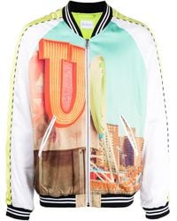 BLUE SKY INN - Graphic-print Bomber Jacket - Lyst