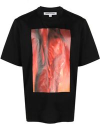 JORDANLUCA - Graphic-print Crew-neck Cotton T-shirt - Lyst