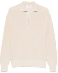 Lardini - Half-Zip Polo Sweater - Lyst