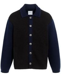 Barrie - Colour-Block Button Cardigan - Lyst