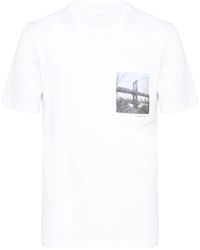 Helmut Lang - Graphic Print T-Shirt - Lyst