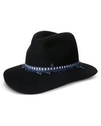 Maison Michel - Logo-Plaque Hat - Lyst
