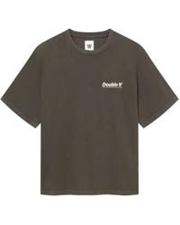 WOOD WOOD - Wwliam Logo-Print T-Shirt - Lyst
