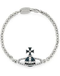 Vivienne Westwood - Crystal-Embellished Bracelet - Lyst