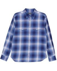 Tom Ford - Cotton Checked Shirt - Lyst