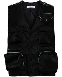 Toga - Multi-pocket Padded Gilet - Lyst