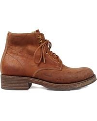 Visvim - Lace-Up Leather Boots - Lyst