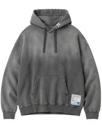 Maison Mihara Yasuhiro - Sun-Faded Like Distressed Hoodie - Lyst