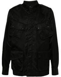 Givenchy - Logo-Appliqué Shirt Jacket - Lyst