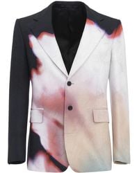 McQueen - Solarised Flower Jacket - Lyst