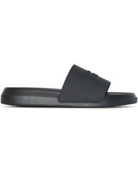 Mens Shoes Sandals Alexander McQueen Leather Cross-strap Sandals in Black for Men Save 22% slides and flip flops 