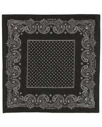 Givenchy - Paisley-print Cotton Scarf - Lyst