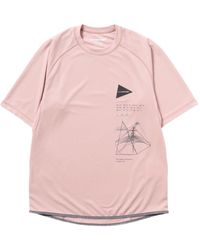 and wander - Graphic-Print T-Shirt - Lyst