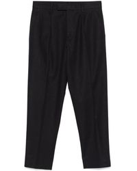 ZEGNA - Pleat-Detail Trousers - Lyst