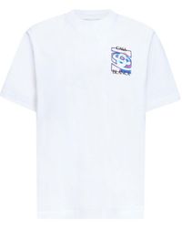CASABLANCA - Heat Map Logo Crew-Neck T-Shirt - Lyst