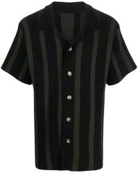 Nanushka - Almar Striped Terry-Cloth Shirt - Lyst
