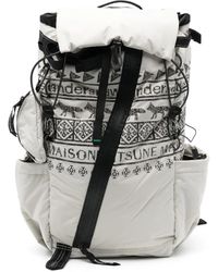 and wander - X Maison Kitsuné 30l Nordic-print Backpack - Lyst