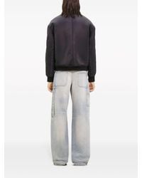 Courreges - Logo-Embroidered Bomber Jacket - Lyst