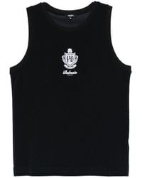 Balmain - Logo-Embroidered Tank Top - Lyst