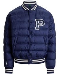 Polo Ralph Lauren - Padded Bomber Jacket - Lyst
