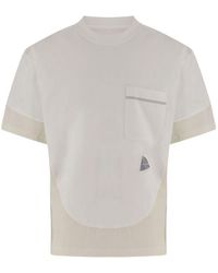 and wander - Pocket Short-Sleeve T-Shirt - Lyst