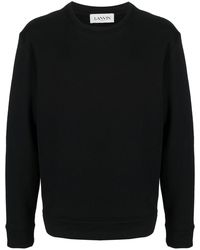 Lanvin - Photograph-Print Long-Sleeve Sweatshirt - Lyst