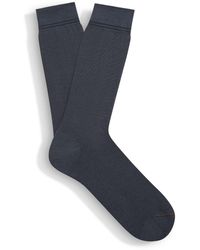 ZEGNA - Stripe-Detail Socks - Lyst