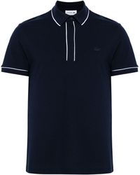Lacoste - Contrast-Trim Polo Shirt - Lyst