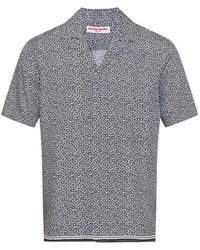 Orlebar Brown - Maitan Pattern Shirt - Lyst