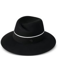 Maison Michel - Virginie Ribbon-Detailed Hat - Lyst