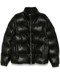 Bally - Leather 2-In-1 Padded Jacket - Lyst