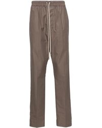 Rick Owens - Mid-rise Tapered Trousers - Lyst