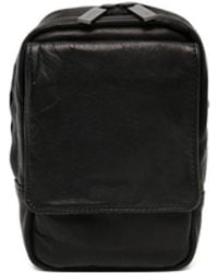 Yohji Yamamoto - Scratch Leather Messenger Bag - Lyst