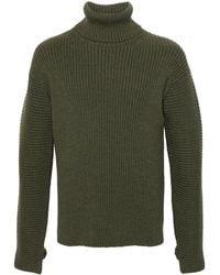 KENZO - Roll-Neck Ribbed-Knit Jumper - Lyst